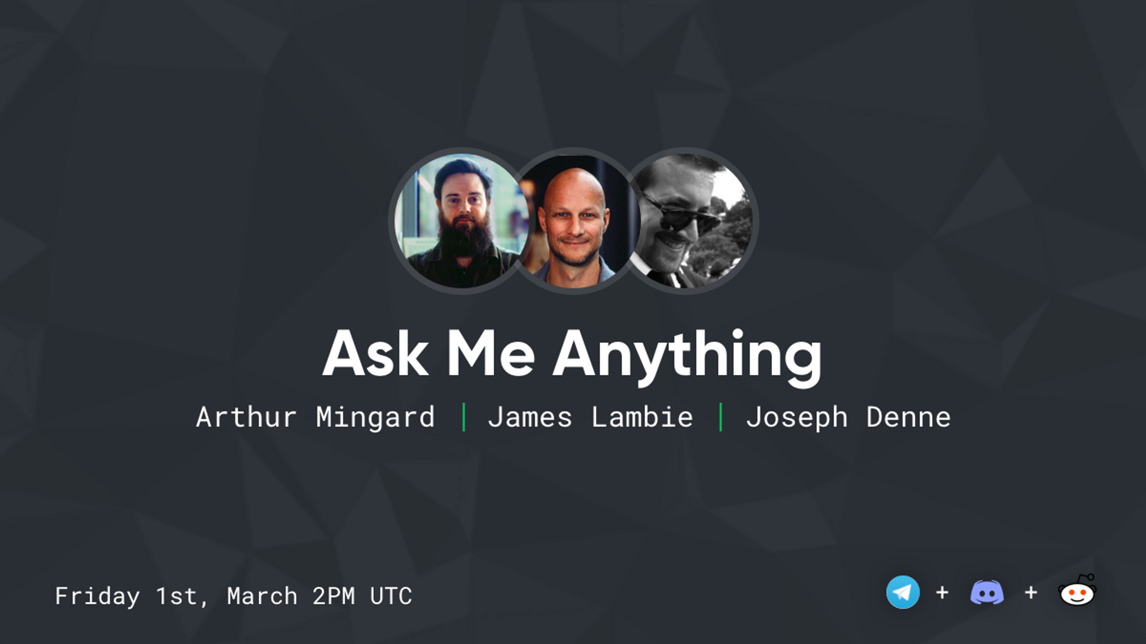 AMA Recap: March 01st, 2019