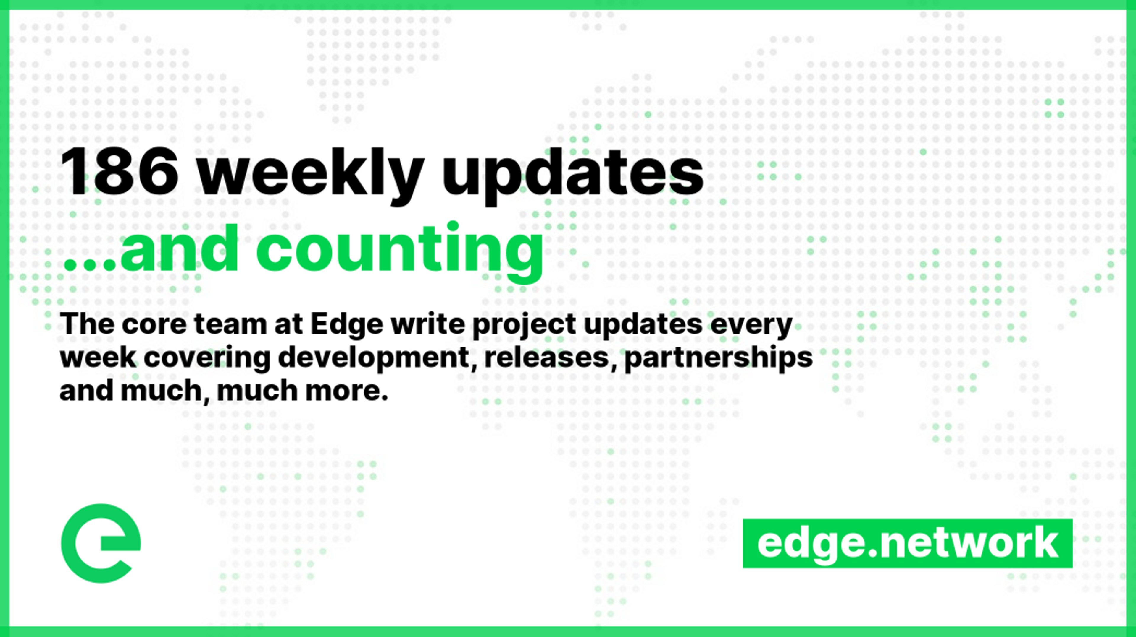 Weekly Update: W/C 24th October, 2022